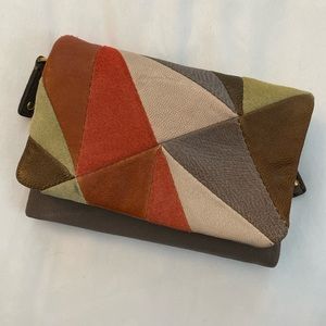 Fossil Trifold Patchwork Wallet